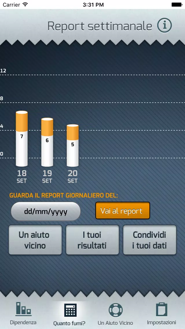 Quanto fumi? Screenshots