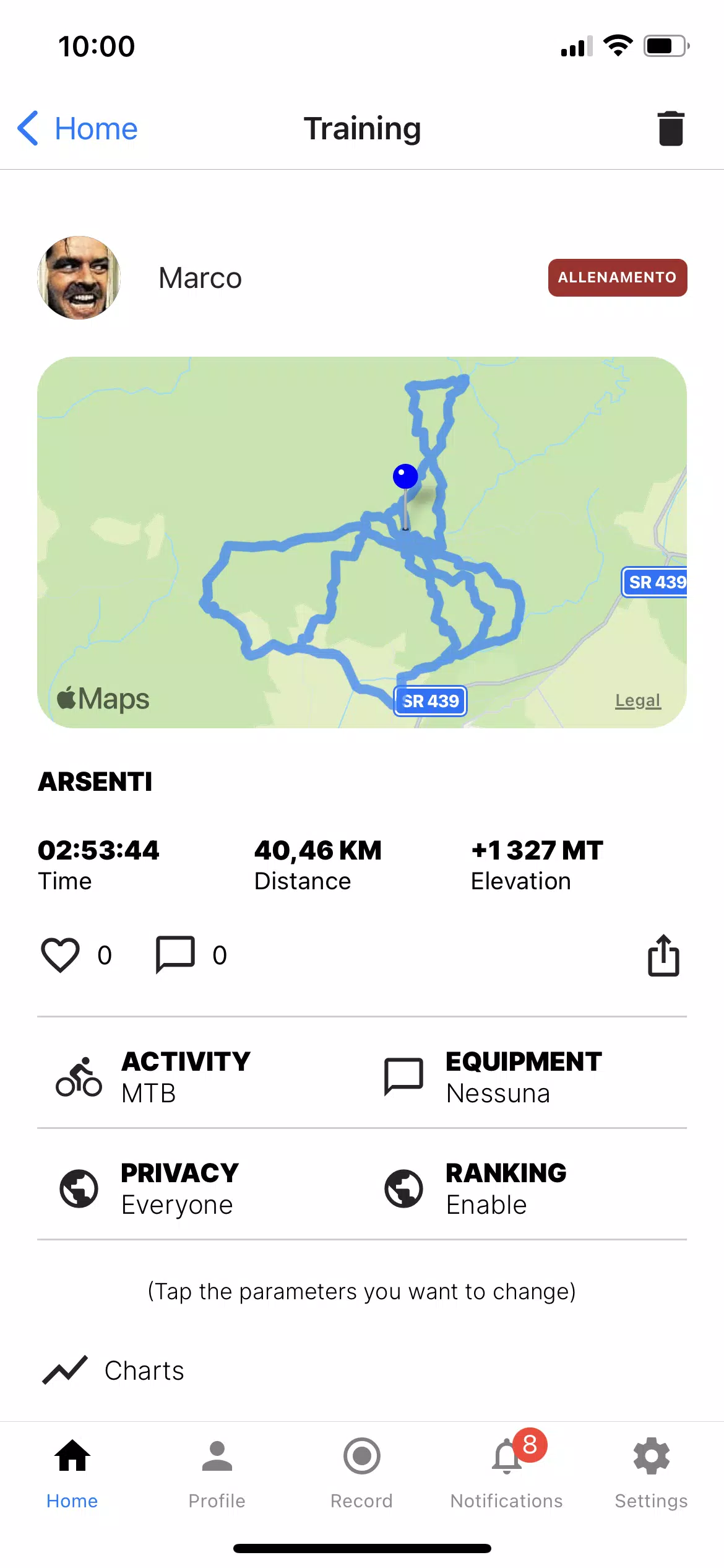 Training Camp: MTB routes Screenshots