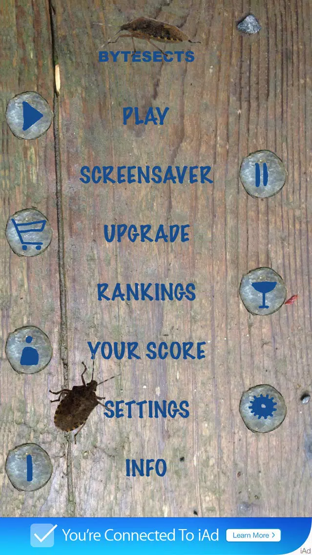 Bytesects Real insects ants smasher game and screen saver kids game Screenshots