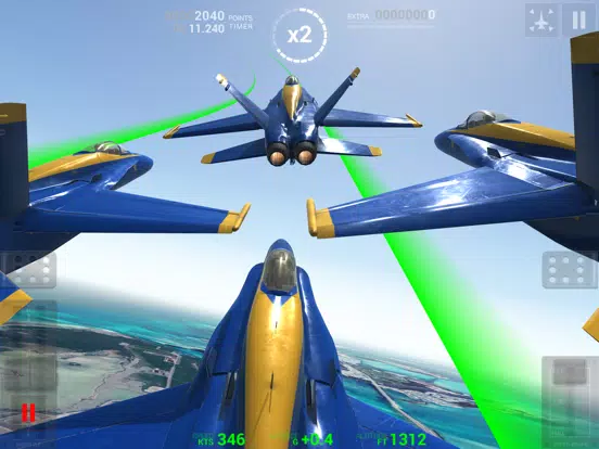 Blue Angels: Aerobatic Flight Simulator iPad  Screenshots