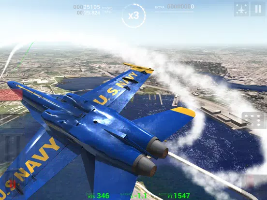 Blue Angels: Aerobatic Flight Simulator iPad  Screenshots
