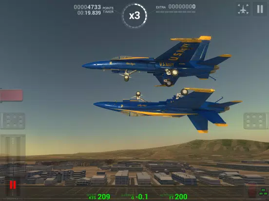 Blue Angels: Aerobatic Flight Simulator iPad  Screenshots