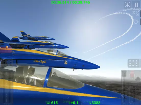 Blue Angels: Aerobatic Flight Simulator iPad  Screenshots