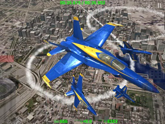 Blue Angels: Aerobatic Flight Simulator iPad  Screenshots