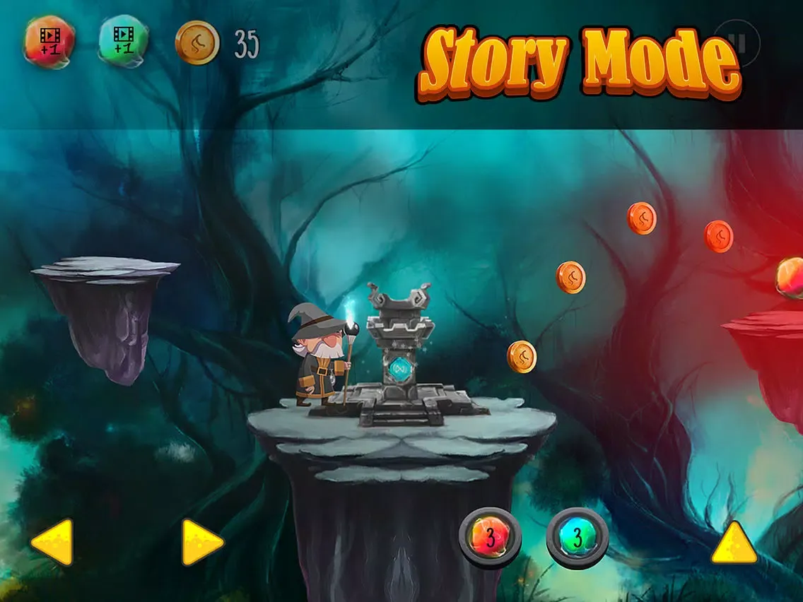 Gerald Story - Run, Jump and Fun! iPad 应用截图