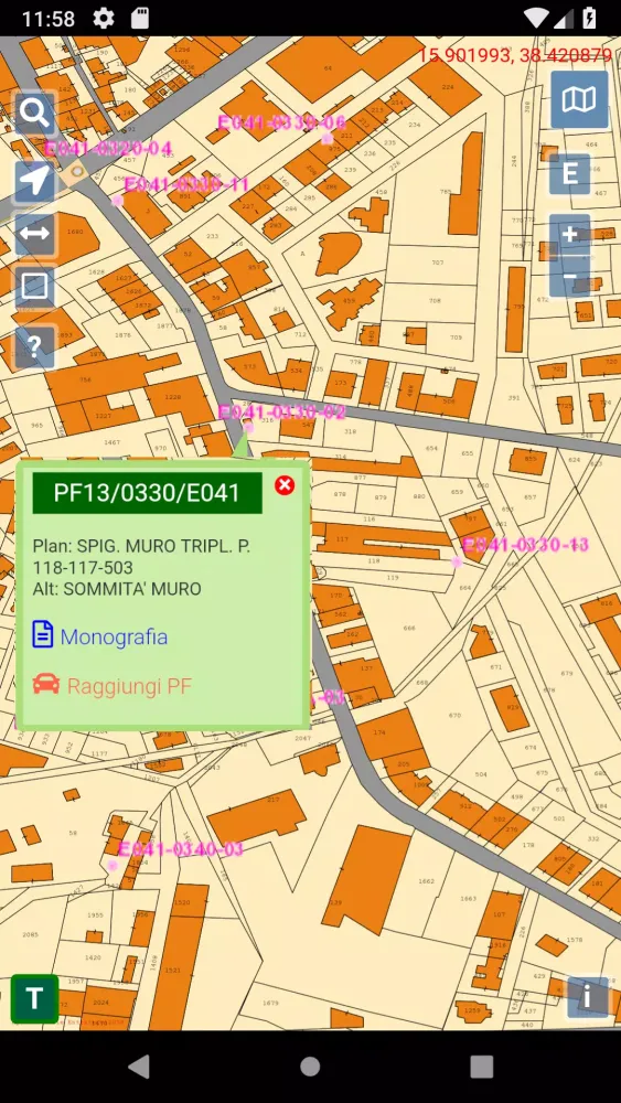 Mappe catasto e ziopino Screenshots