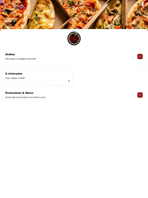 Pizza One Merano iPad Screenshots