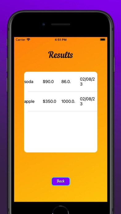 Cost Compare Screenshots