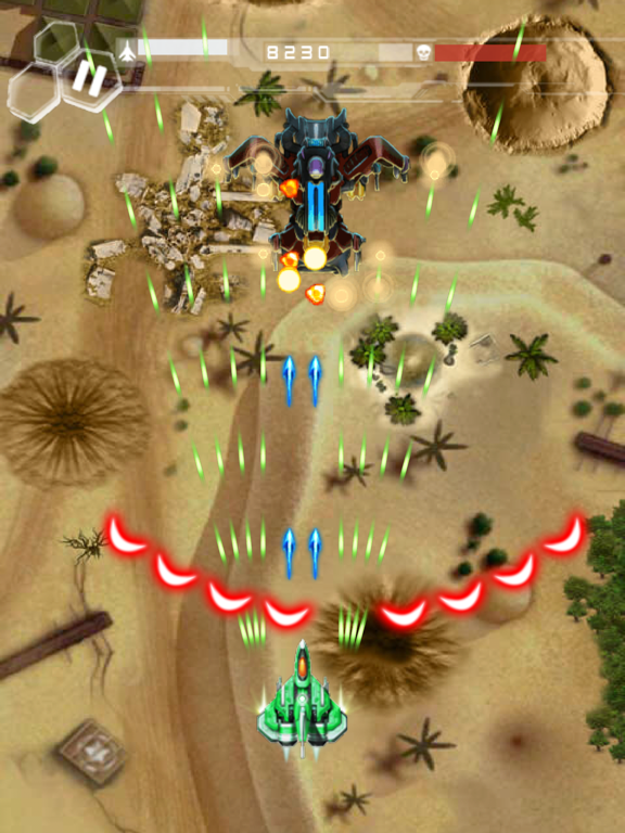 Ảnh chụp màn hình của Aircraft Fighter - Striker Atk iPad 