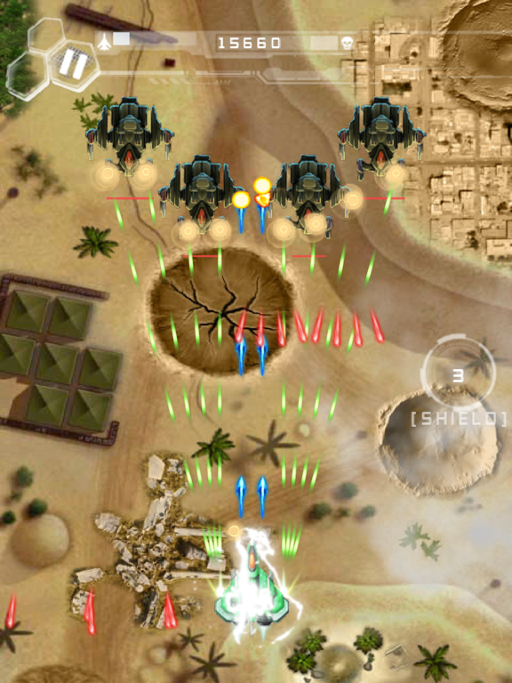 Ảnh chụp màn hình của Aircraft Fighter - Striker Atk iPad 
