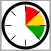 Countdown Timer with Multisensory Time Remaining Alerts