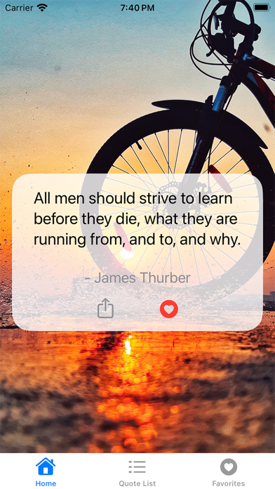 Morning Dose - Daily Quotes Screenshots