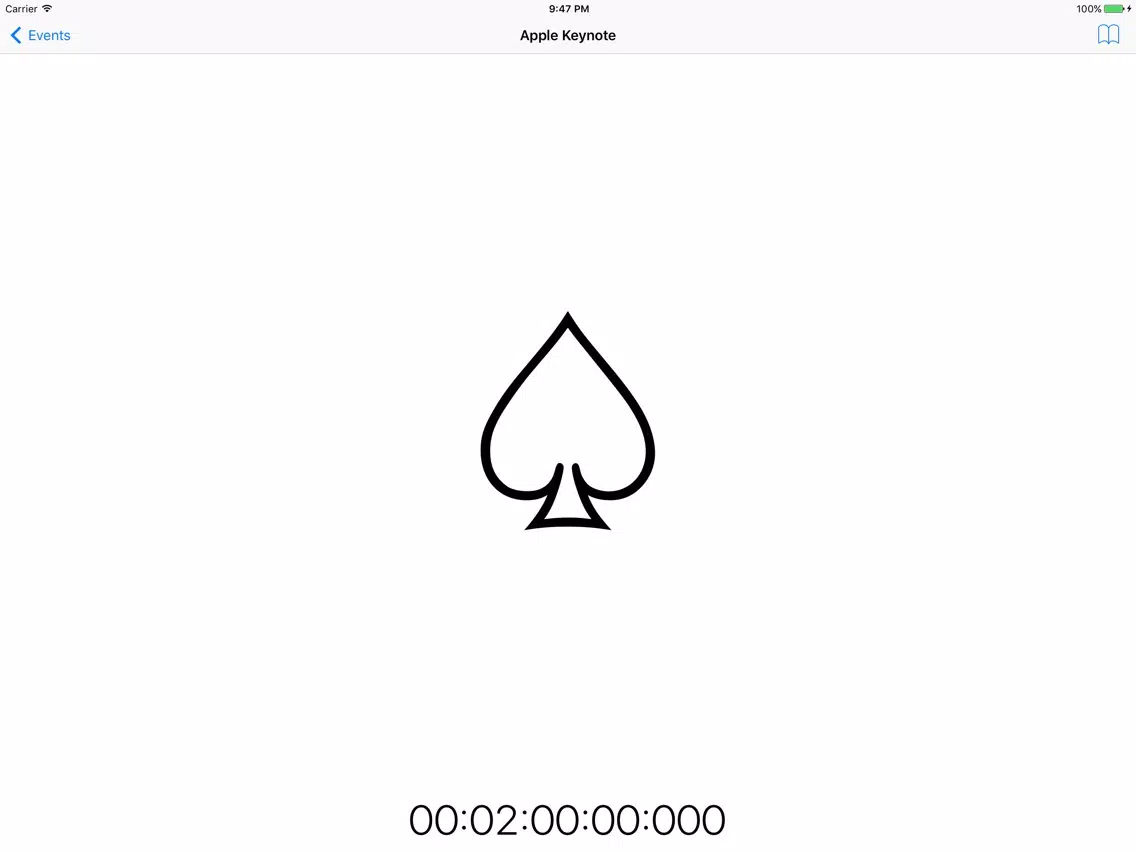 Just Countdowns iPad Screenshots