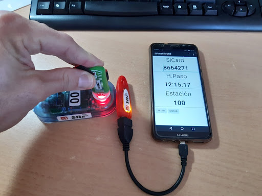SiPunchTxUsb Orienteering Screenshots