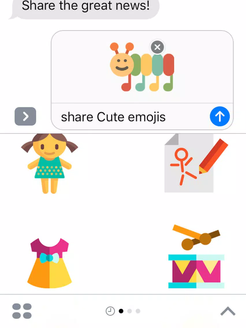 Baby Emojis iPad Screenshots