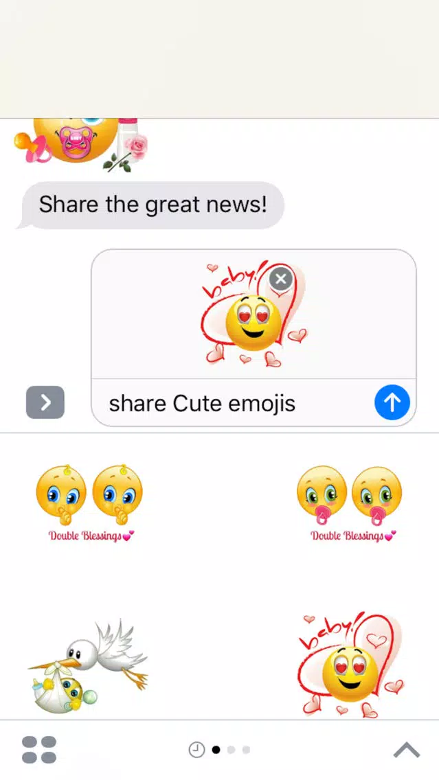 Baby Emojis Screenshots