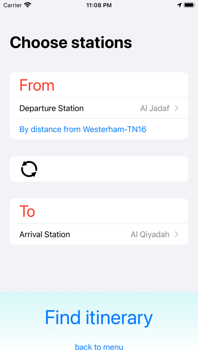 Dubai Metro - app Screenshots