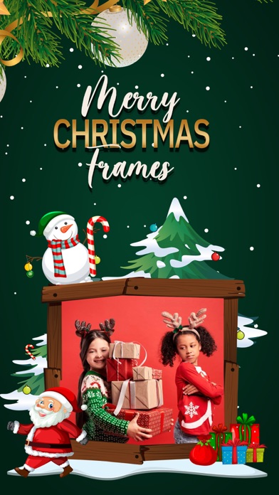 Christmas Frames Greeting Card Screenshots