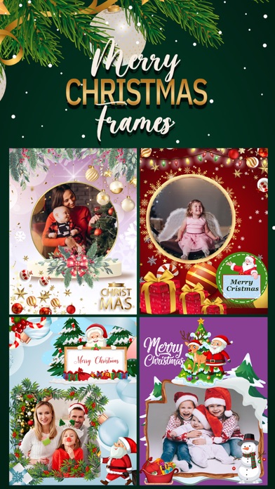 Christmas Frames Greeting Card Screenshots