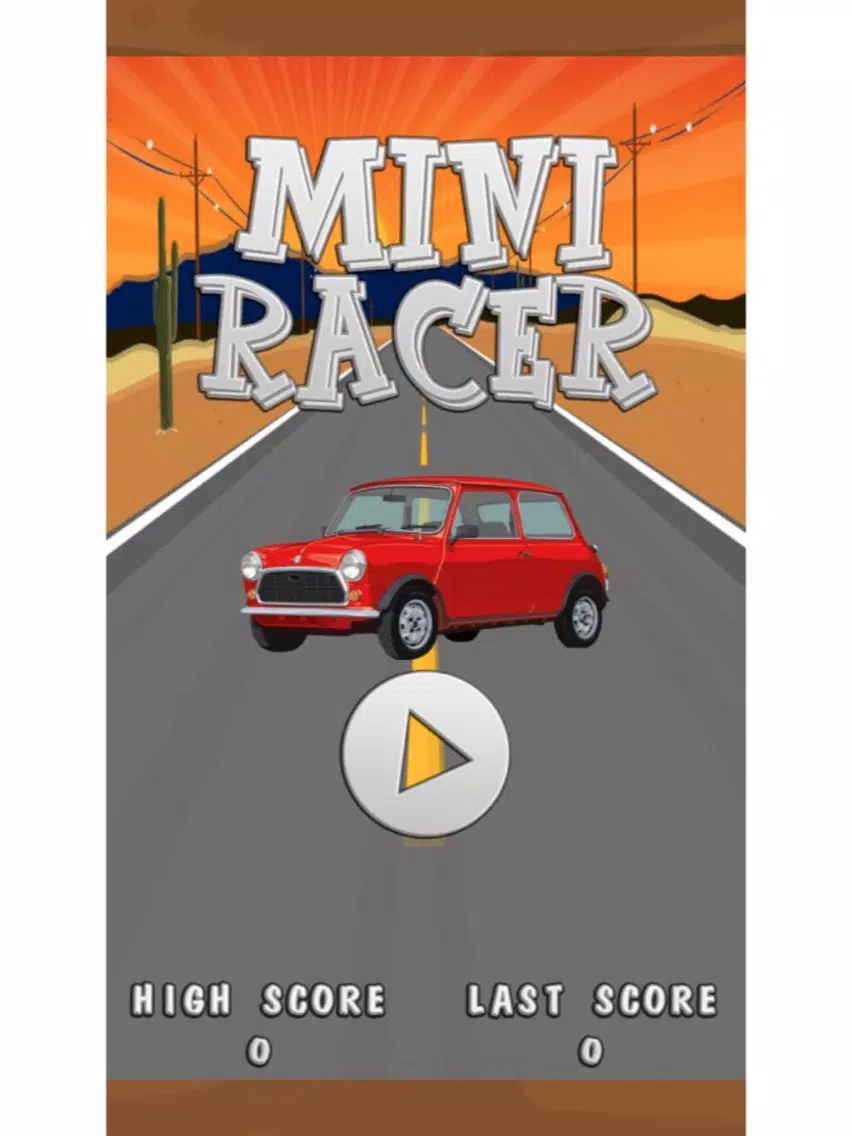 Mini car racing-car racing game iPad Screenshots