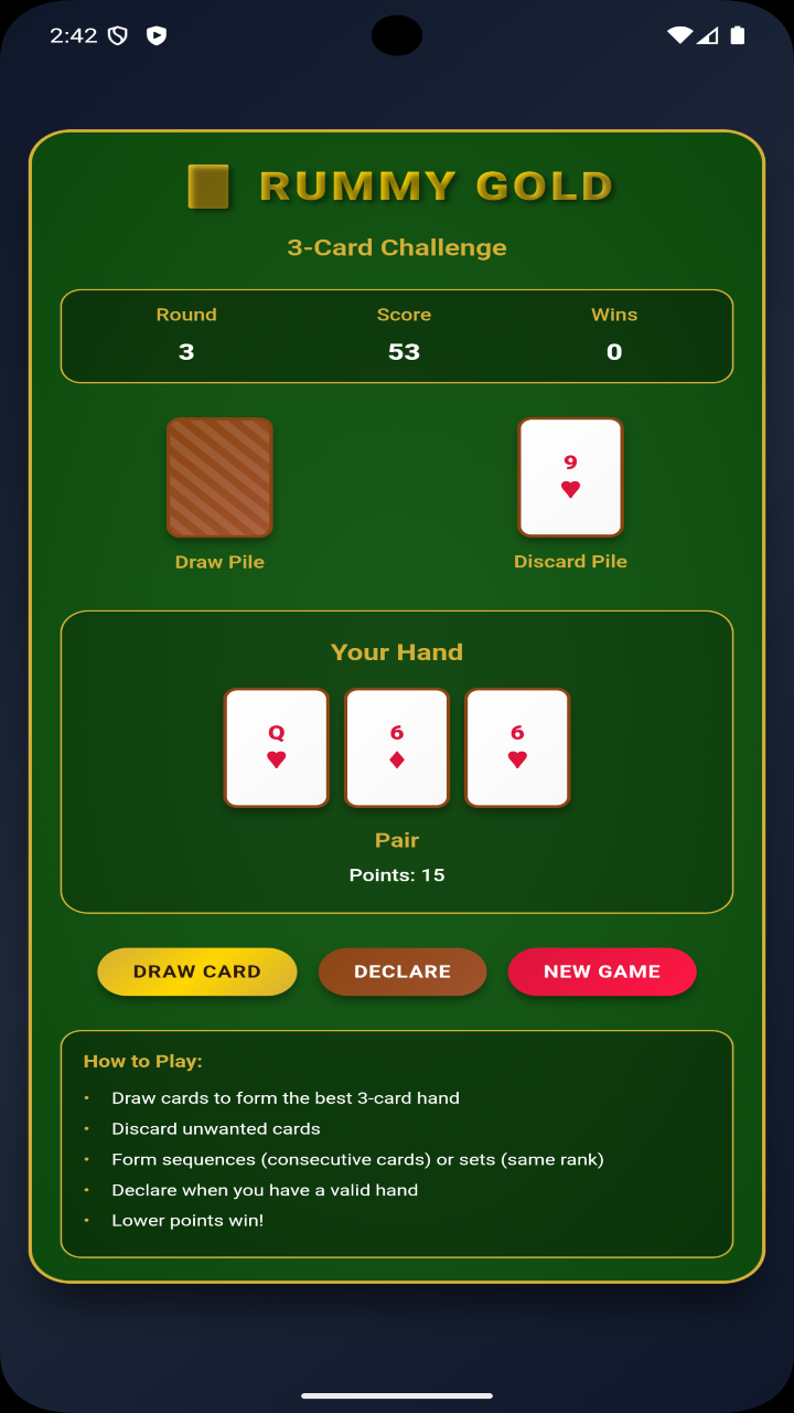 Rummy Gold Screenshots