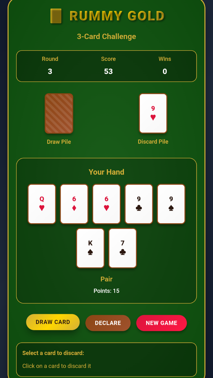 Rummy Gold Screenshots