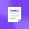 文档扫描-在线word文档编辑、excel表格制作办公软件