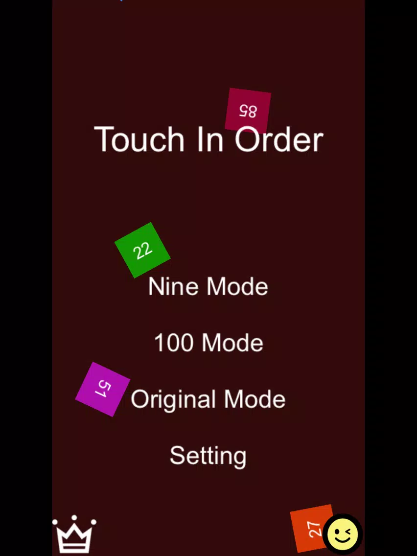 Touch In Order - Touch Numbers iPad  스크린샷