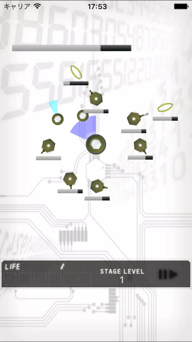 Capturas de tela do Cyber Defence War