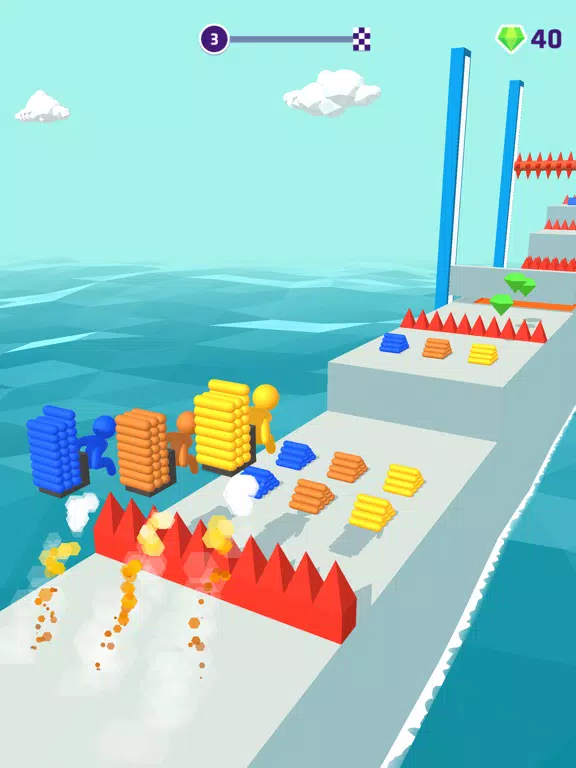 Jetpack Run Race iPad  Screenshots