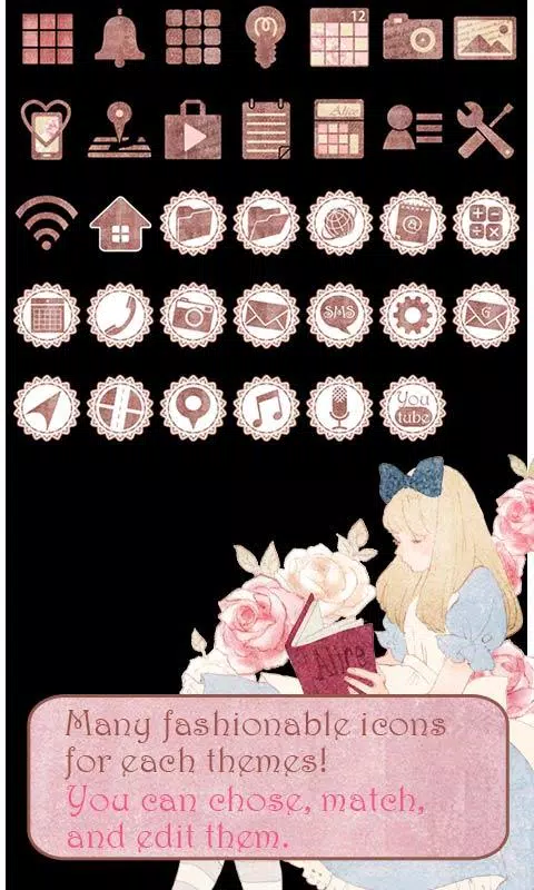 Cute Theme-Rosy Alice- Screenshots