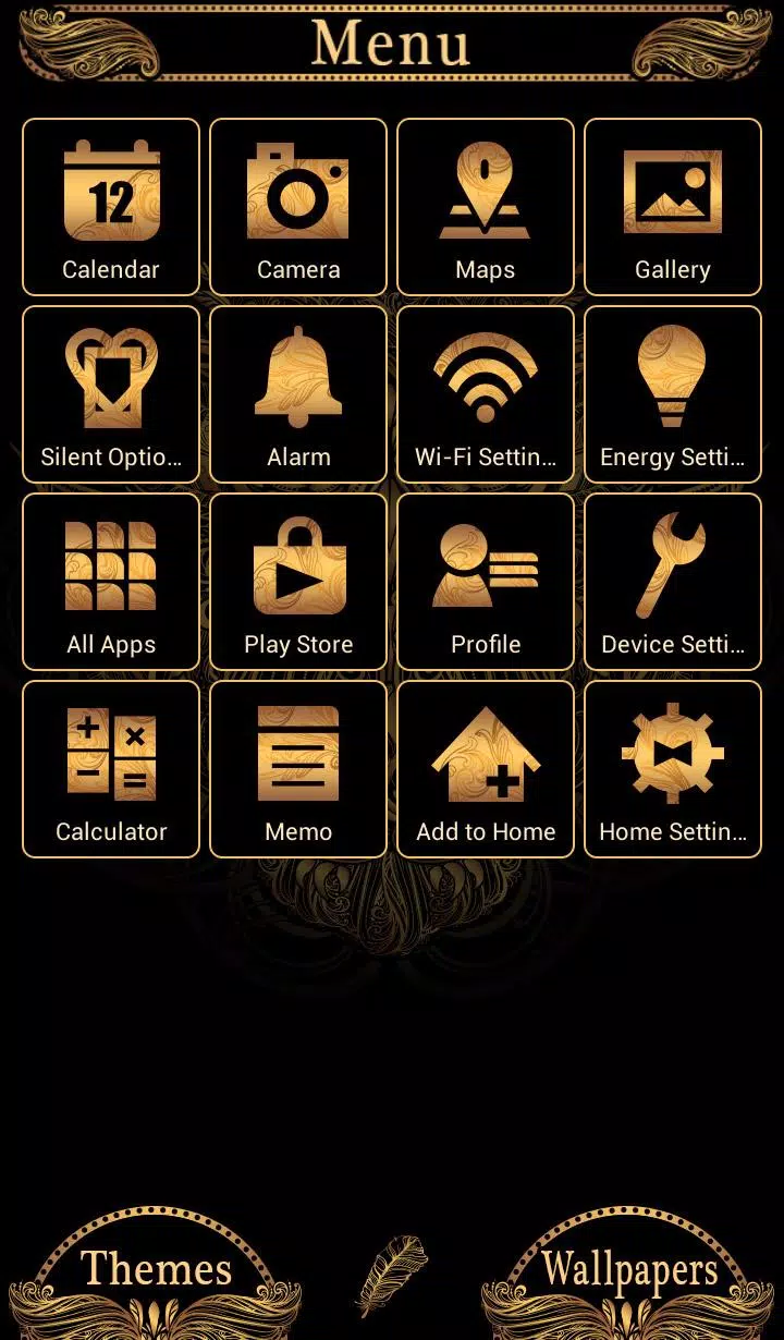 Golden Owl Theme Screenshots