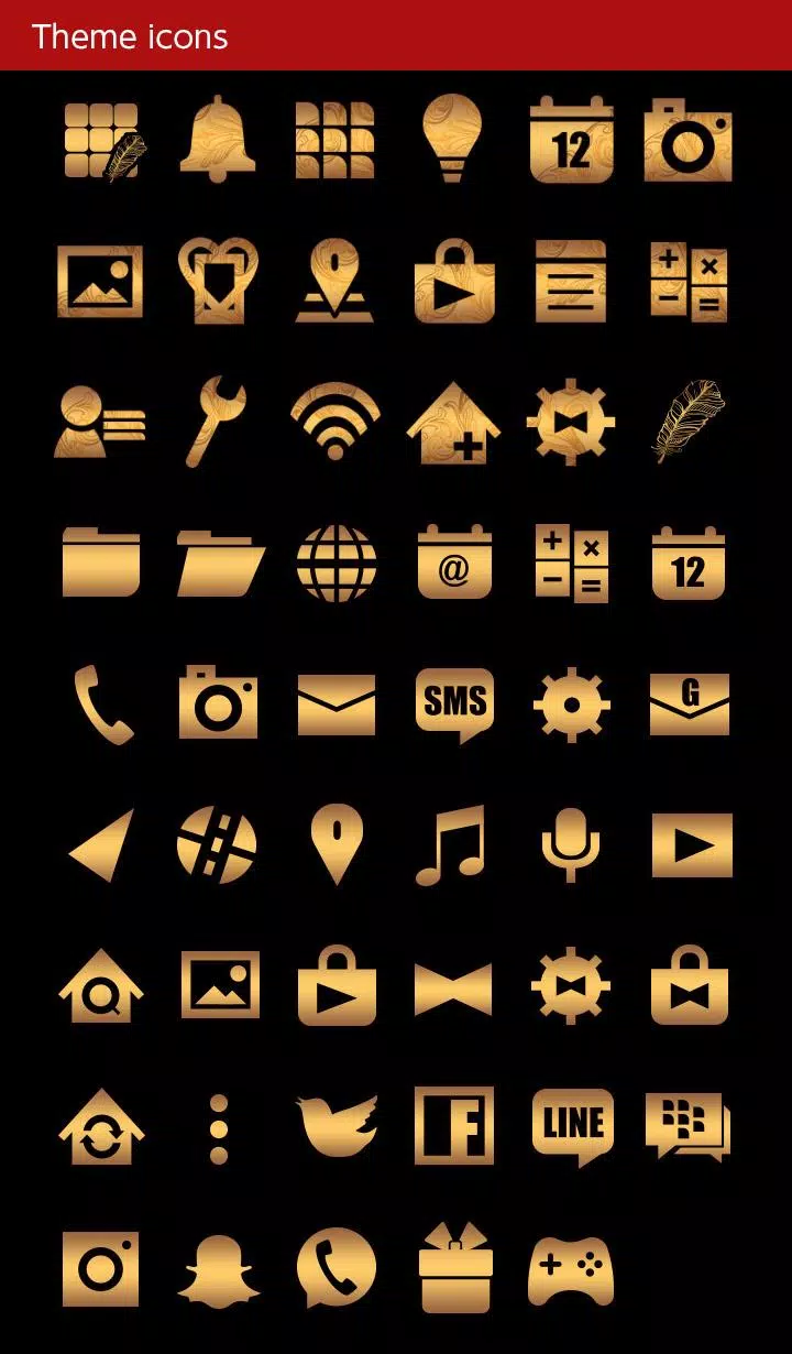 Golden Owl Theme Screenshots