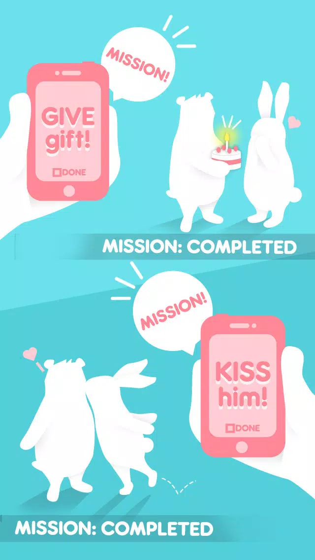 WITH - World's best date app! Complete missions to proceed in this new way to date. Perfect Date planning app for couples! स्क्रीनशॉट