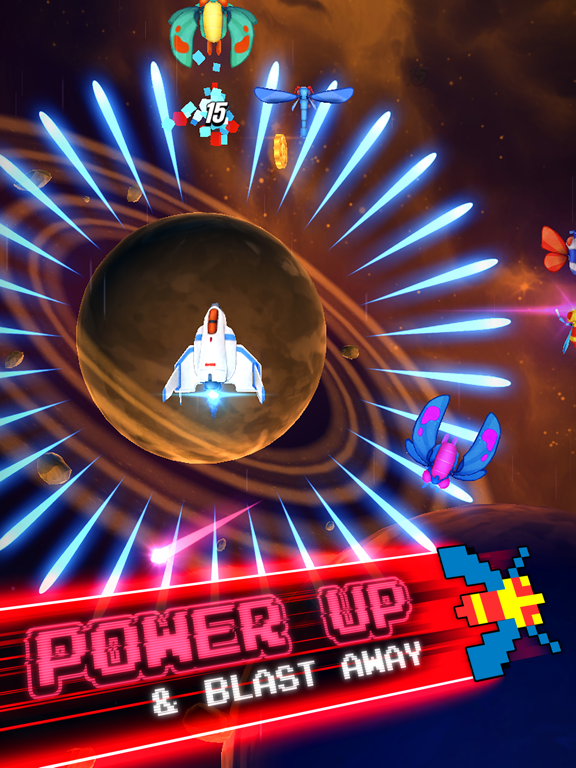 Galaga Wars+ iPad  سکرین شاٹس