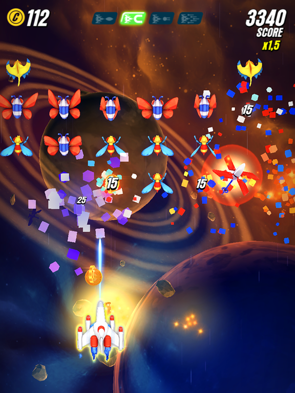 Galaga Wars+ iPad  سکرین شاٹس