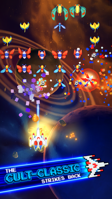 Galaga Wars+ سکرین شاٹس