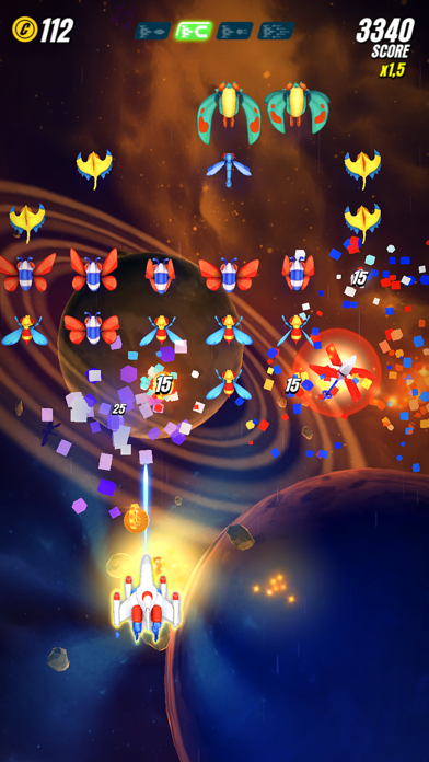 Galaga Wars+ سکرین شاٹس
