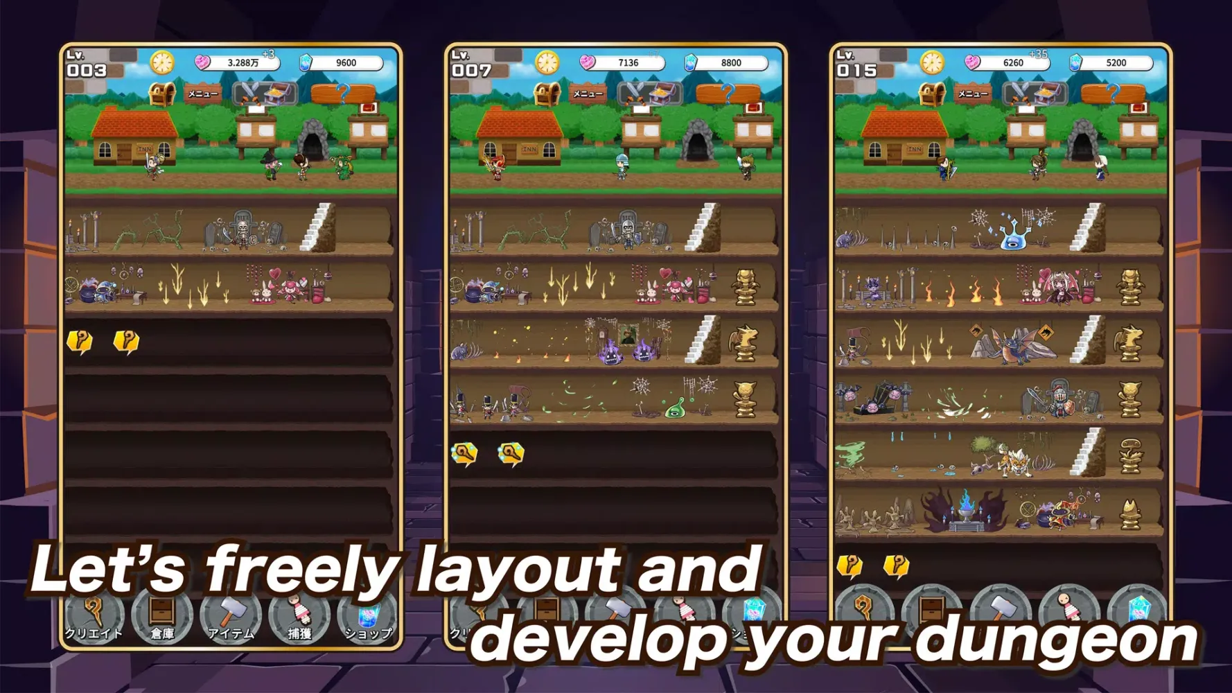 Pocket Dungeon 2 Dark Crystal Screenshots