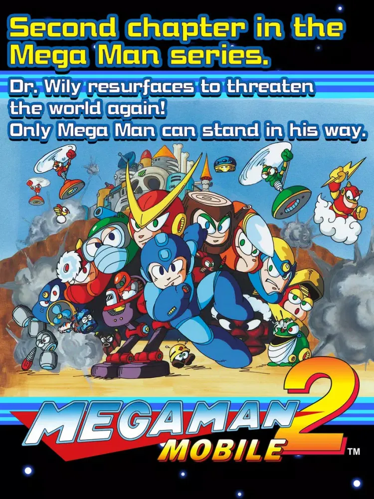 MEGA MAN 2 MOBILE iPad Screenshots