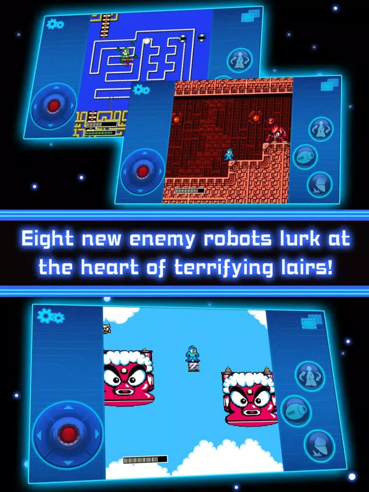 MEGA MAN 2 MOBILE iPad Screenshots