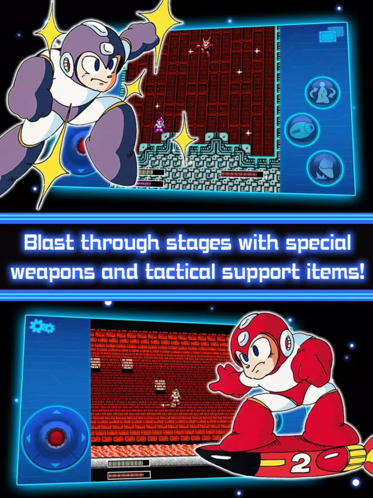 MEGA MAN 2 MOBILE iPad Screenshots