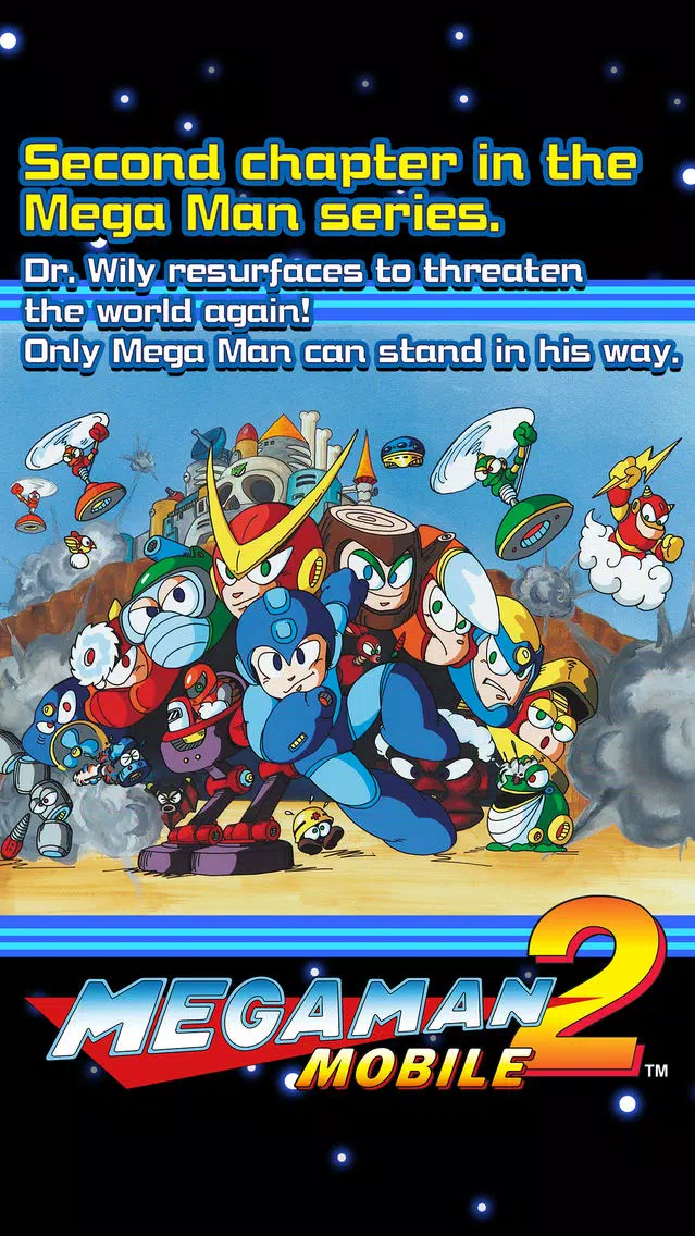 MEGA MAN 2 MOBILE 스크린샷