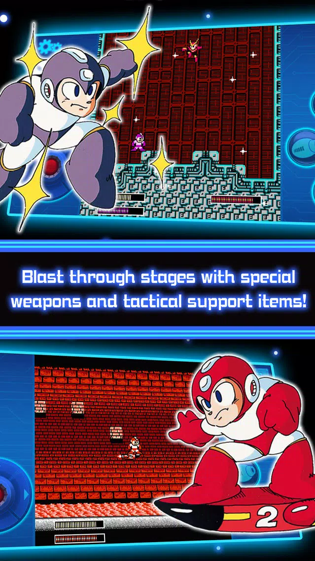 MEGA MAN 2 MOBILE 스크린샷