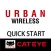 CatEye URBAN Wireless Computer Quick Start