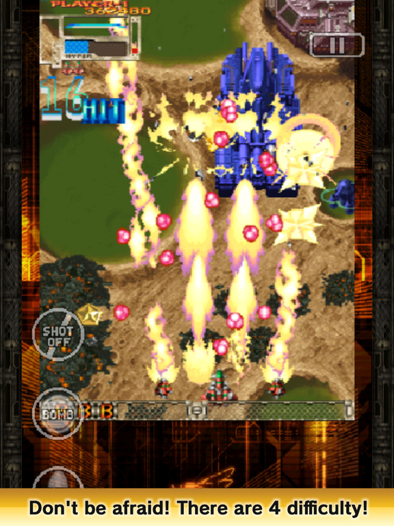 DoDonPachi Blissful Death AD iPad  Ekran Görüntüleri
