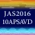 JAS/APSAVD2016 My Schedule