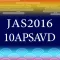 JAS/APSAVD2016 My Schedule