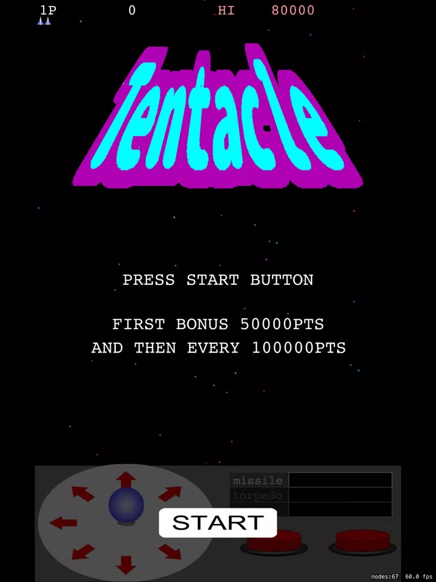 تصاویر Tentacle Retro style game iPad 