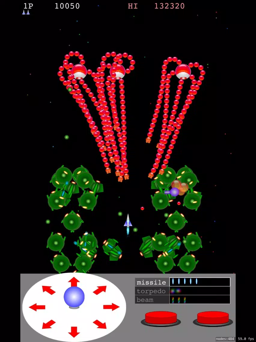 تصاویر Tentacle Retro style game iPad 